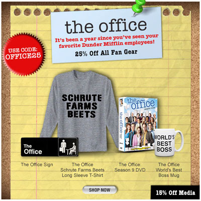 amazon the office merchandise